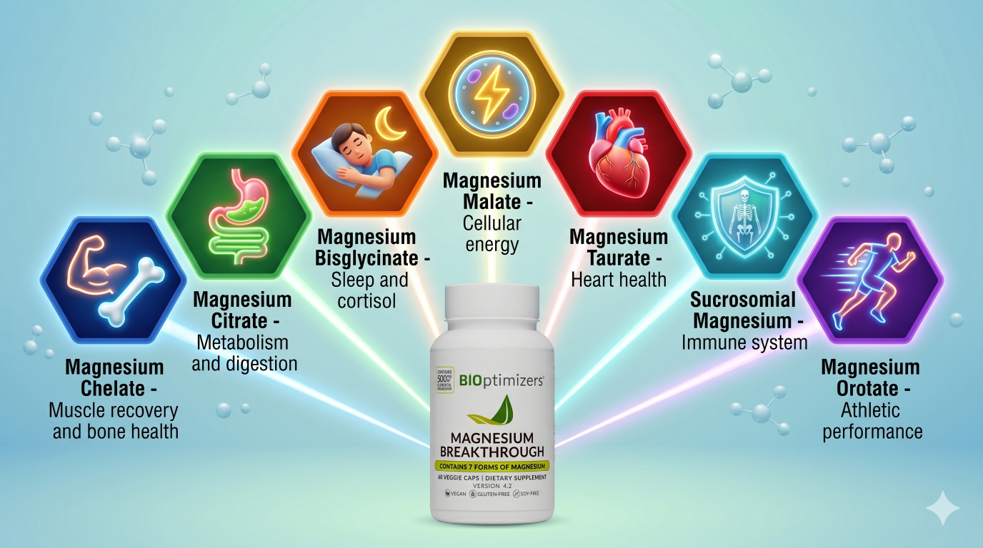 7 Forms of Magnesium Comparison